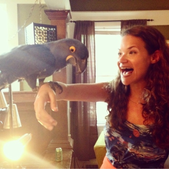 Tropical Racerback J. Crew Tank Top, 4 - Picture 6 of 6